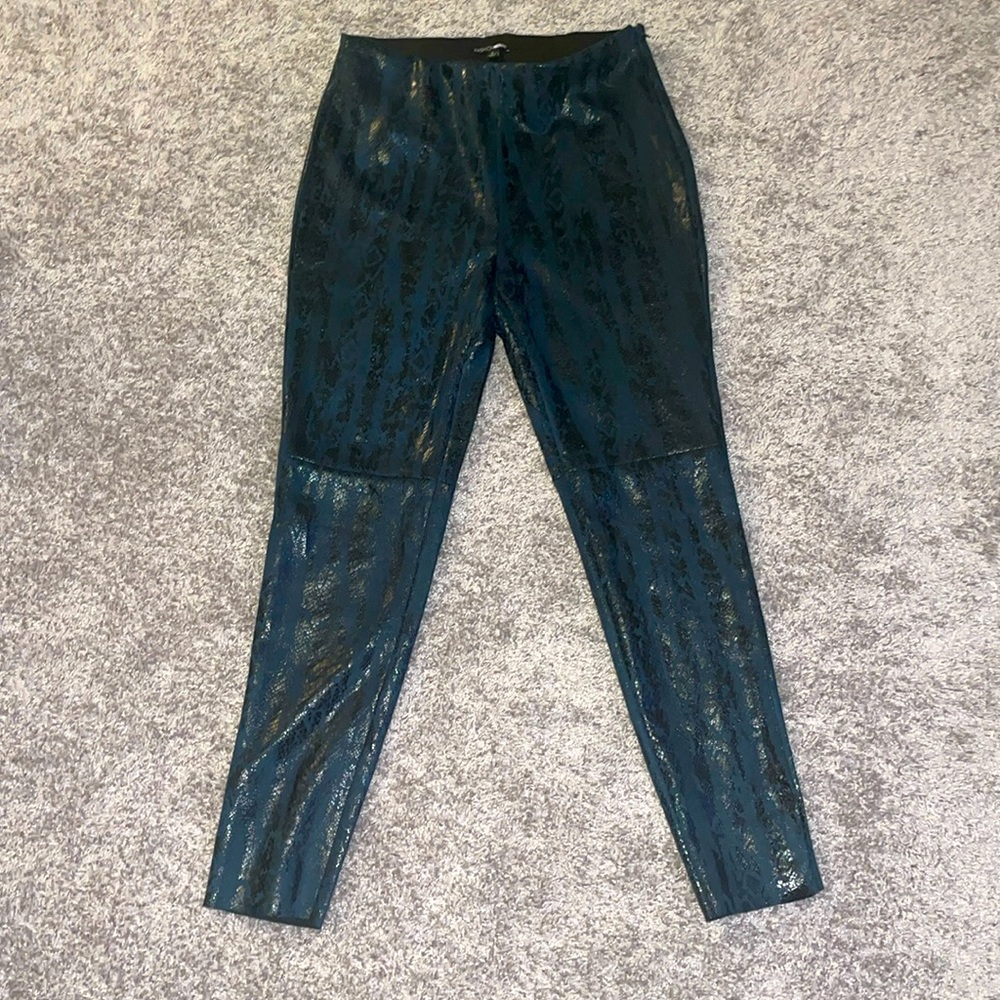 Snake Skin Hunter Green Pants